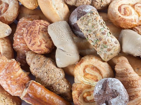 Harde bollen, croissants